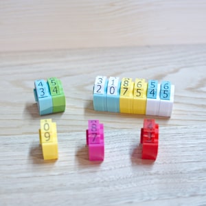 Fully modular points counter - Choice of color and number of digits - Magnetic - New version!