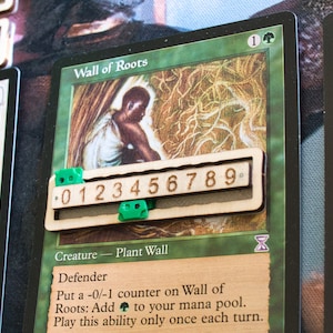 Contador de fichas para jogo de cartas Magic MTG ou outros... - 00 a 99 ou 2 x 0 a 9. Marcador, pontos de vida, contador, fichas...