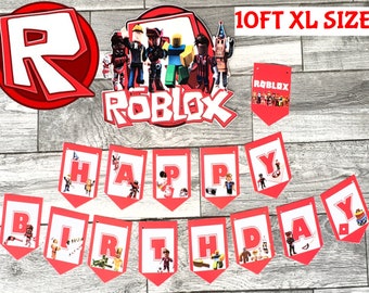 Roblox Birthday Etsy - 