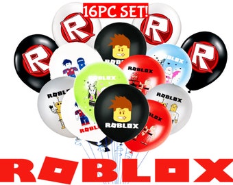 Roblox Party Supplies Etsy - 