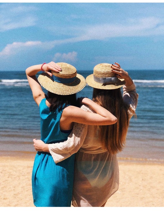 Custom Straw Hat Boater Hat Sun Visor 