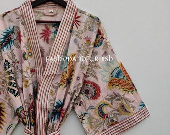 100% Cotton kimono Robes Beautiful Cotton Kimono Dress Express Delivery Dressing Gown Cotton Kimono Free Delivery Bridesmaid Gift Bestseller