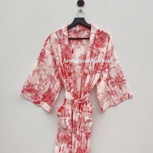 Bestseller, Cotton Kimono Robe Dressing Gown, Popular now 100% Cotton Kimono Robe Dress Express Delivery Kimono Robe Cotton Robe Etsy’s Pick