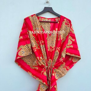 Indian Cotton kaftan, Cotton kaftan, Free size kaftan, Long Cotton kaftan, Soft Cotton Kaftan, Kaftan Dress