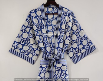 100% Cotton kimono Robes Beautiful Cotton Kimono Dress Express Delivery Dressing Gown Cotton Kimono Free Delivery Bridesmaid Gift Bestseller