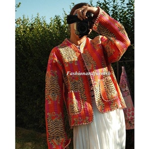 Block Print Jacket - Etsy Block Print Jacket - Etsy