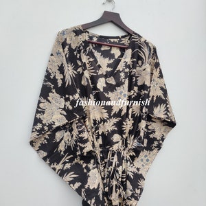 Indian Cotton kaftan, Cotton kaftan, Free size kaftan, Long Cotton kaftan, Soft Cotton Kaftan, Kaftan Dress