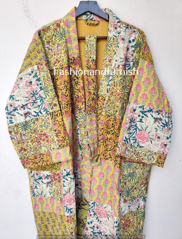 Patchwork Robes Embroidery Robes Cotton handmade Robes Etsy