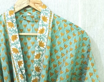 100% Cotton kimono Robes, dresses, Pure cotton Kimono, Cotton Kimono, Festival Clothing, Kimono Kaftan, Oriental Kimono, Women&#39;s robes #544