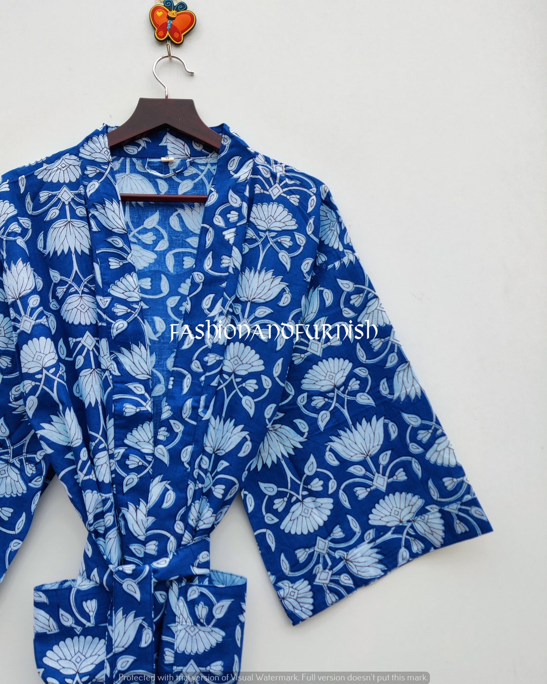 100 Cotton Kimono Robes Beautiful Cotton Kimono Dress Express Etsy