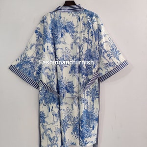 100% Cotton kimono Robes Beautiful Cotton Kimono Dress Express Delivery Dressing Gown Cotton Kimono Free Delivery Bridesmaid Gift Bestseller zdjęcie 10