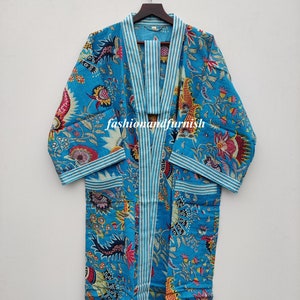 100% Cotton kimono Robes Beautiful Cotton Kimono Dress Express Delivery Dressing Gown Cotton Kimono Free Delivery Bridesmaid Gift Bestseller zdjęcie 5