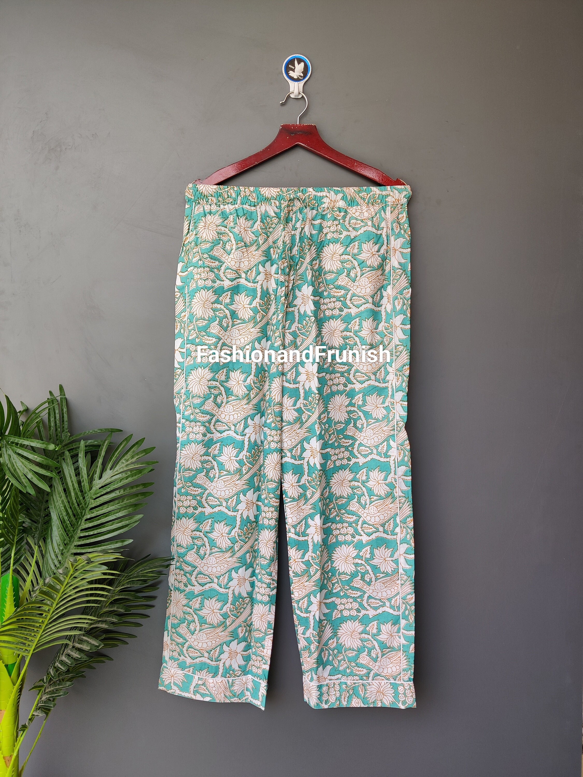 Cotton Flannel Pajama Pants in a Bag – Oleander Floral Design