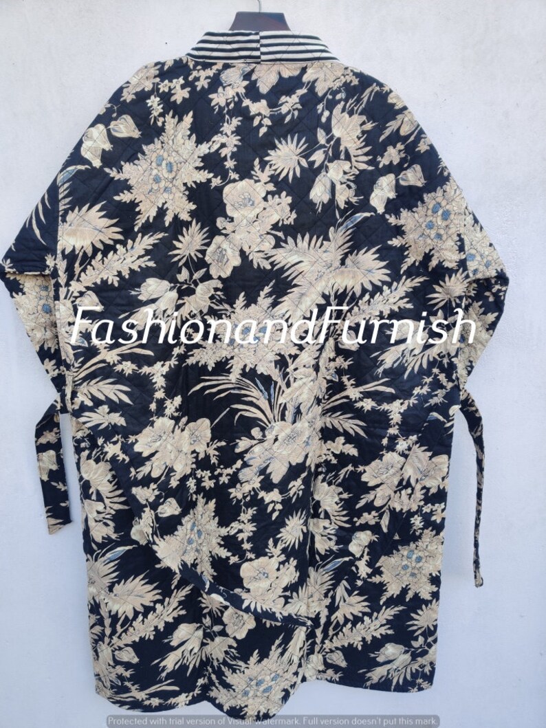 Embroidery Robes Quilted Kimono Winter Robes Robes Etsy