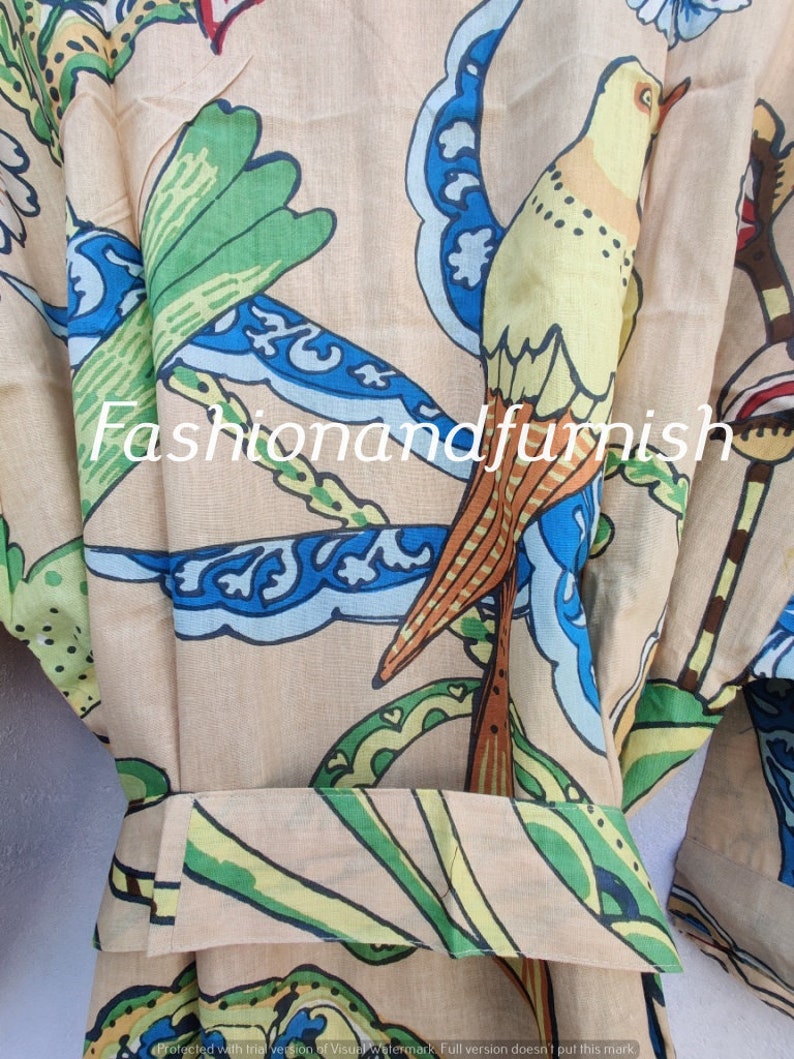 Buy Kimono Robe / Cotton Robe / Kimono Dress / Kimono Cardigan / Online