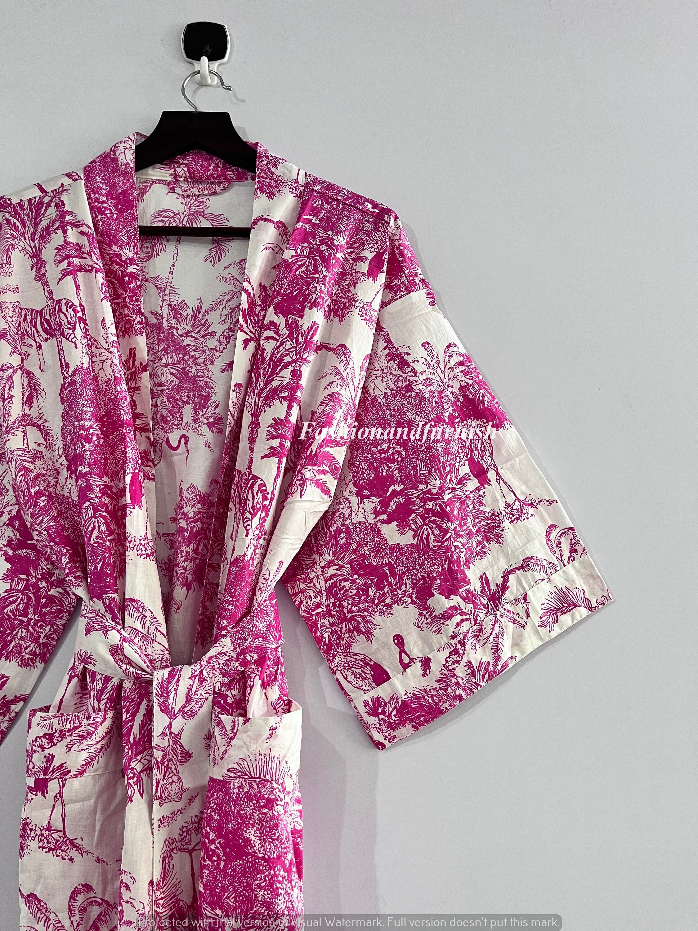 100% Cotton kimono Robes, dresses, Pure cotton Kimono, Cotton Kimono, Festival Clothing, Kimono Kaftan, Oriental Kimono, Women's robes