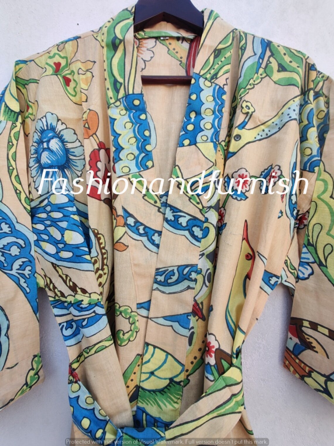 Buy Kimono Robe / Cotton Robe / Kimono Dress / Kimono Cardigan / Online