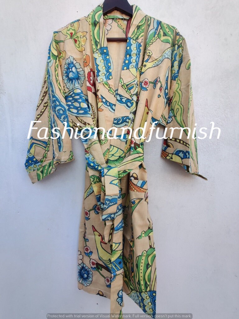 Buy Kimono Robe / Cotton Robe / Kimono Dress / Kimono Cardigan / Online
