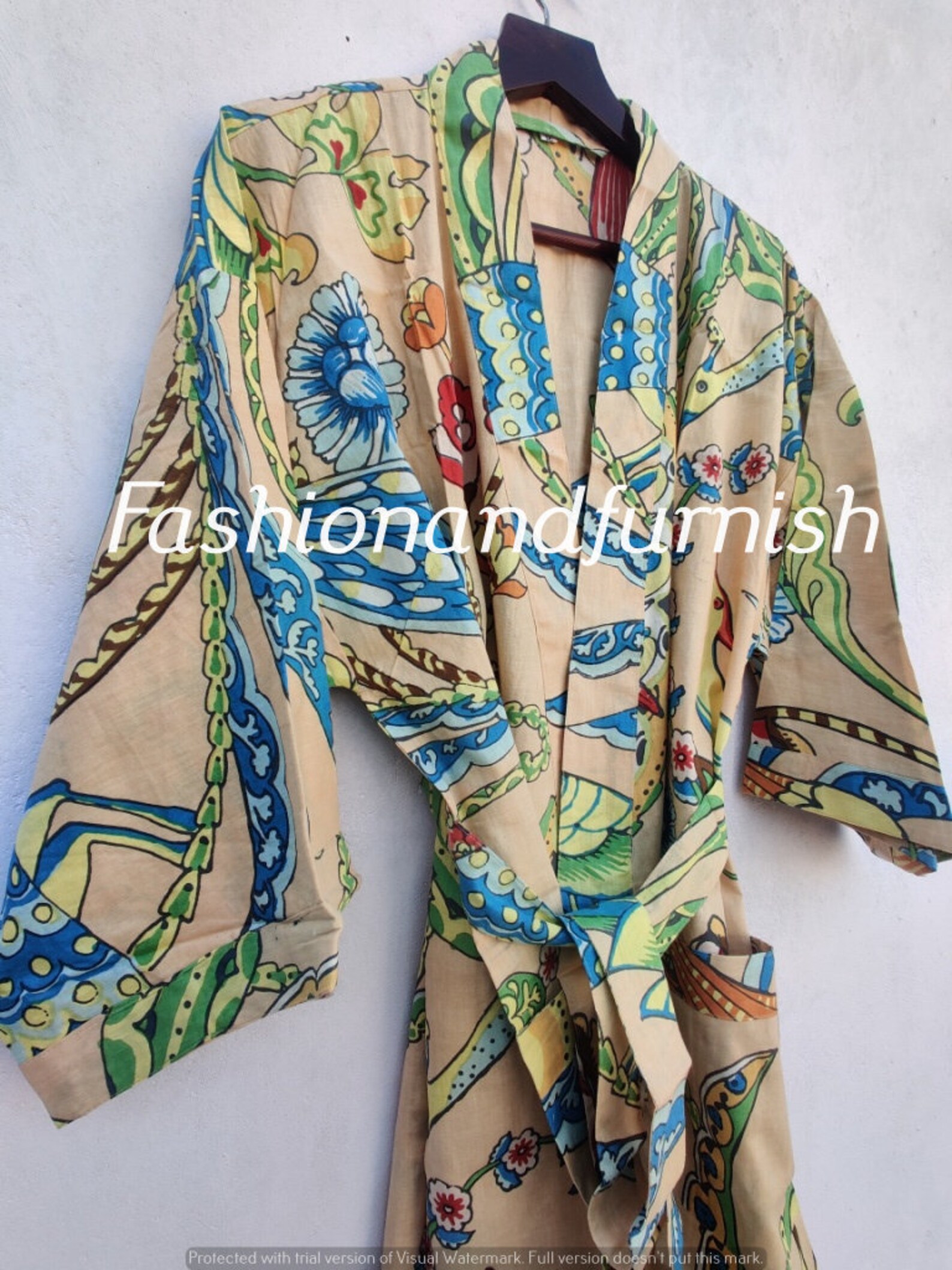 Buy Kimono Robe / Cotton Robe / Kimono Dress / Kimono Cardigan / Online
