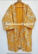 Robes Embroidery Kimono, man's Robe, handmade Robes, kantha Kimono, Robes, Make kimono Robe, Dressing Gown ,Cotton Kimono Handmade #J 02 