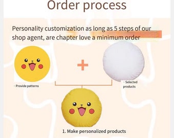 custom round pillows