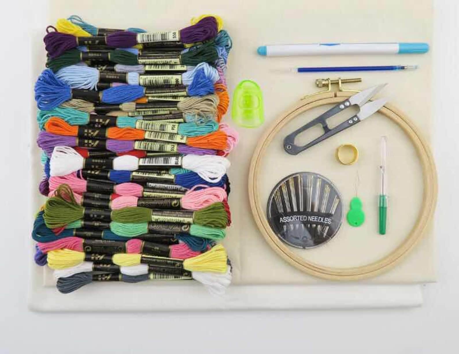 Embroidery materials package including all the materials  etsy Embroidery materials package including all the materials  etsy