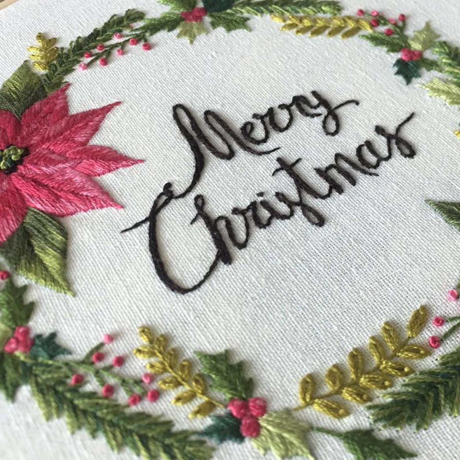 Christmas embroidery kits beginnersembroidery kits for  etsy Christmas embroidery kits beginnersembroidery kits for  etsy