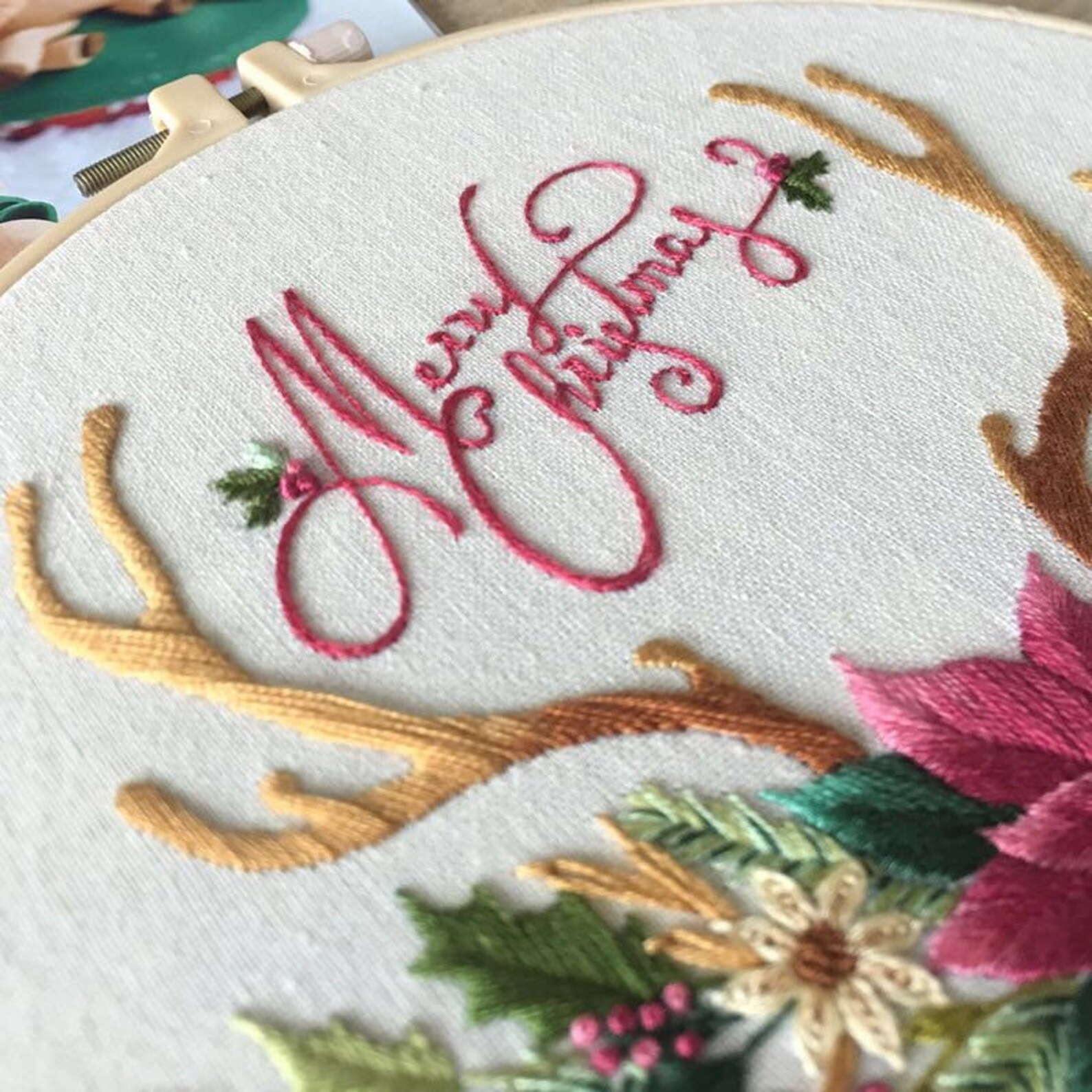 Christmas Embroidery Kits BeginnersEmbroidery Kits for Etsy