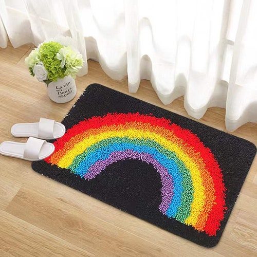 Cute Dinosaur Latch Hook Rug Kits Carpet Making Cushion Etsy Australia