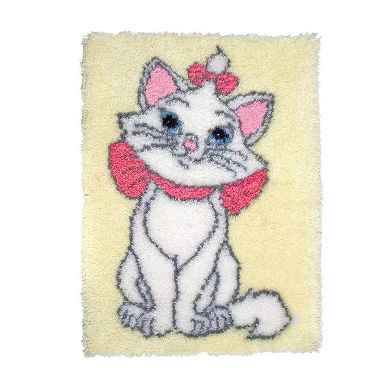 DIY Latch Hook Kits Rug Cat Latch Hook Kit Latch Hook Rug Kits Etsy