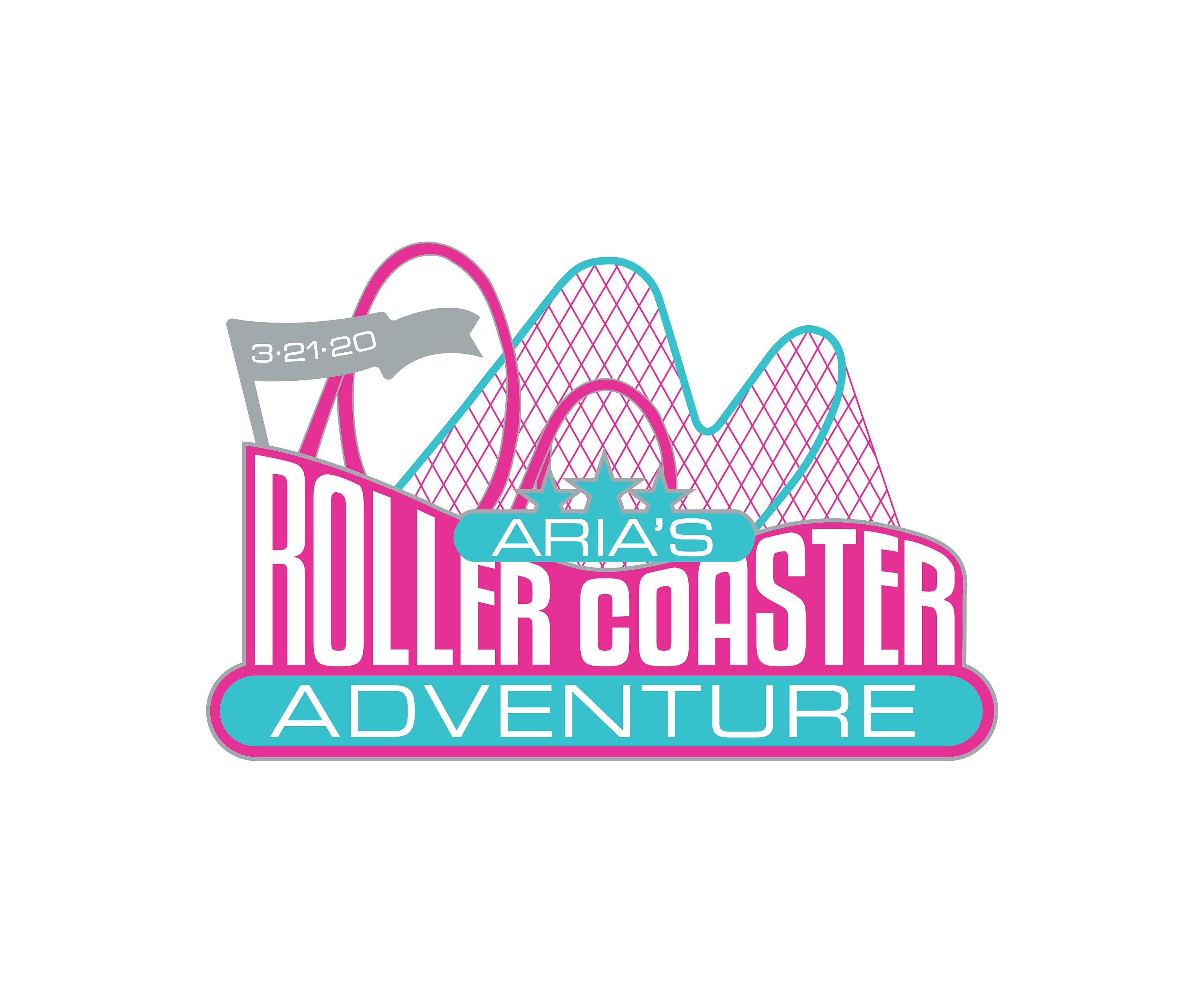 Customizable Roller Coaster Themed Logo Etsy