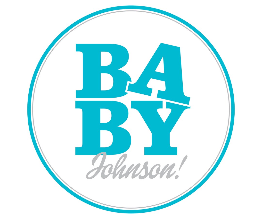 Customizable Baby Shower Logo Etsy