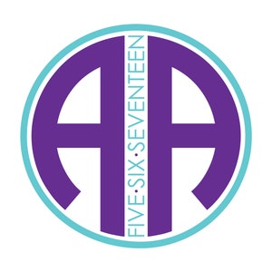 Customizable Monogram Mitzvah Logo