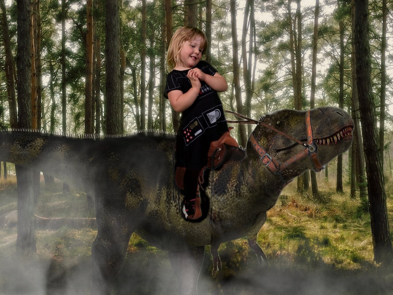 Digital Backdrop Cosplay Background, Dinosaur Digital Background