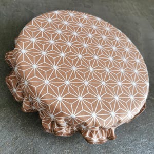 Charlotte couvre-plat coton enduit