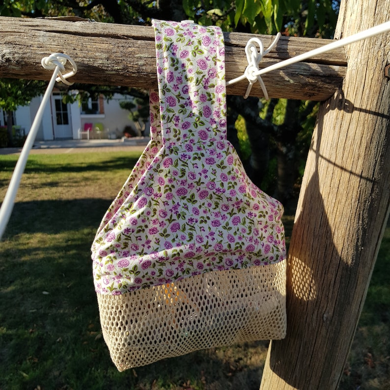 Panier coton pour pinces à linge imagem 5