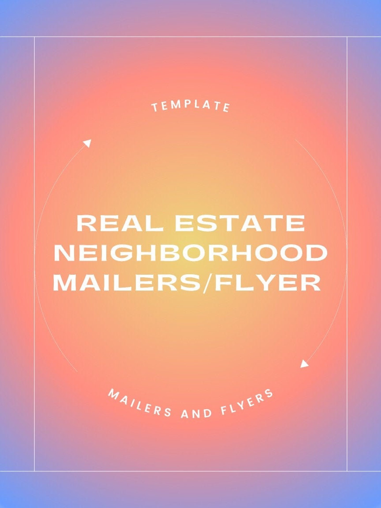 Real Estate Mailer Postcards Flyers Template Etsy Real Estate Mailer Postcards Flyers Template Etsy