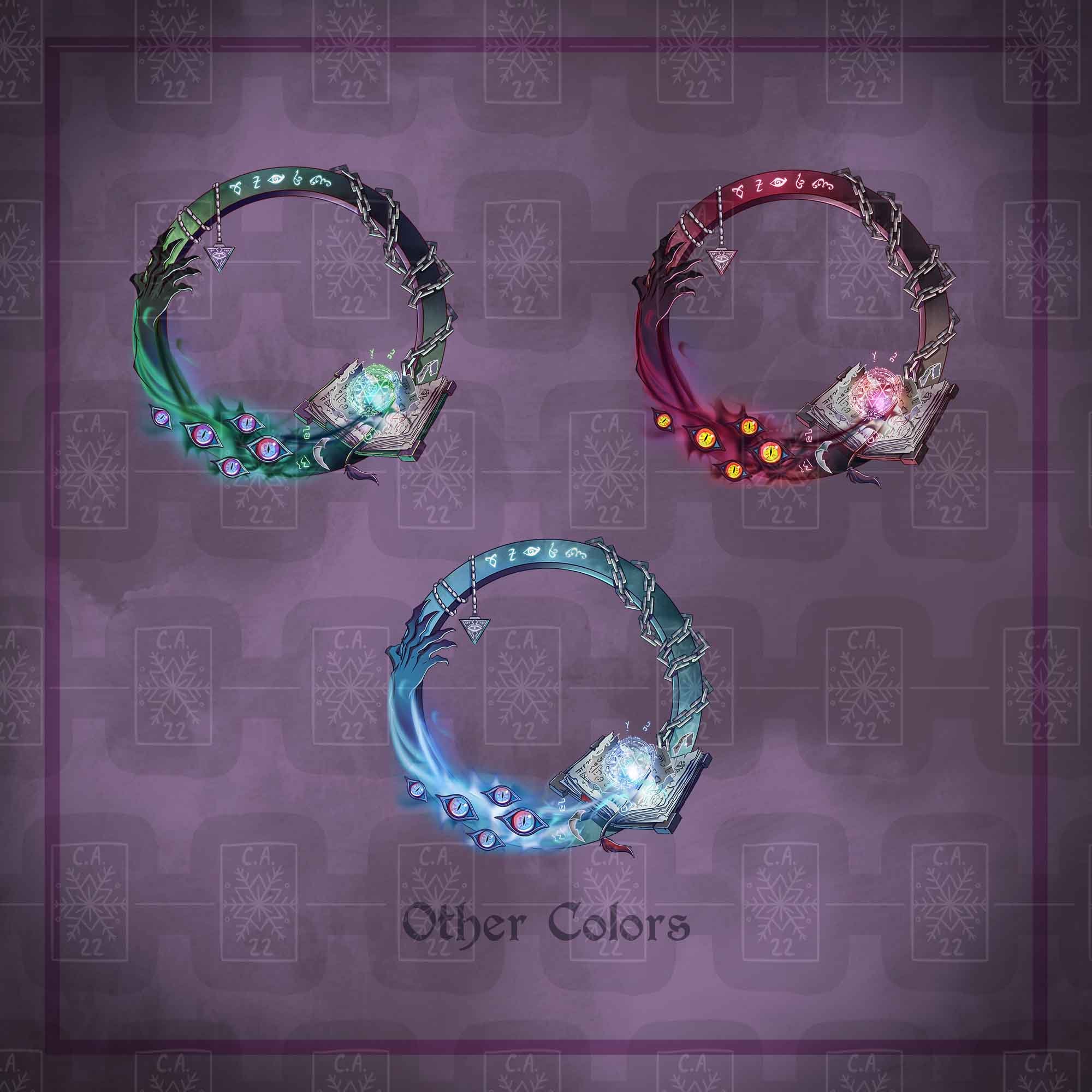 Warlock D&D Token Frame/digital Token/tabletop/dungeons and - Etsy Israel