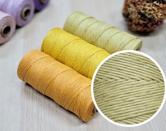 1.5MM Polished HEMP CORD 250yards a Full Roll Beading cord Hemp beading cord