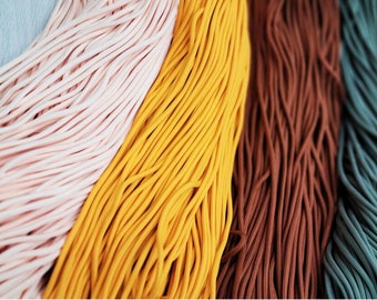 5.0MM Lightweight Polyester Braid Rope, 100 Yards for Macrame