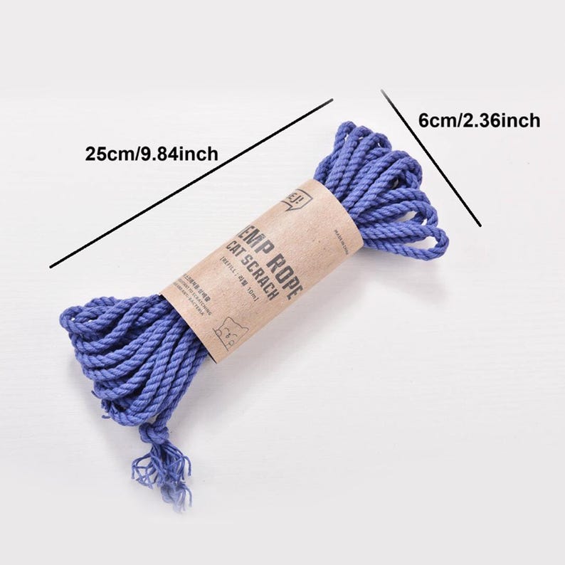 6mm Hemp Cotton Rope, Shibari Craft Rope - 8 Meters - Etsy