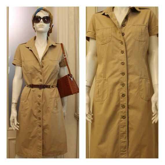 vintage burberry dress