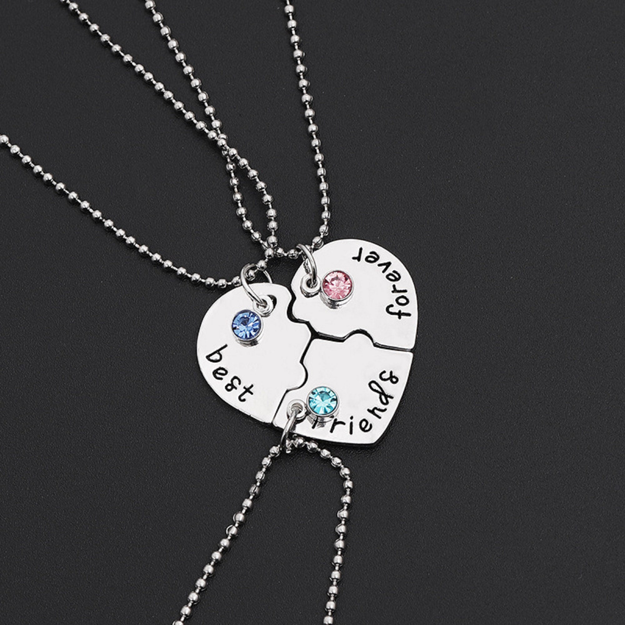 Aggregate more than 73 3 bff necklaces best - POPPY