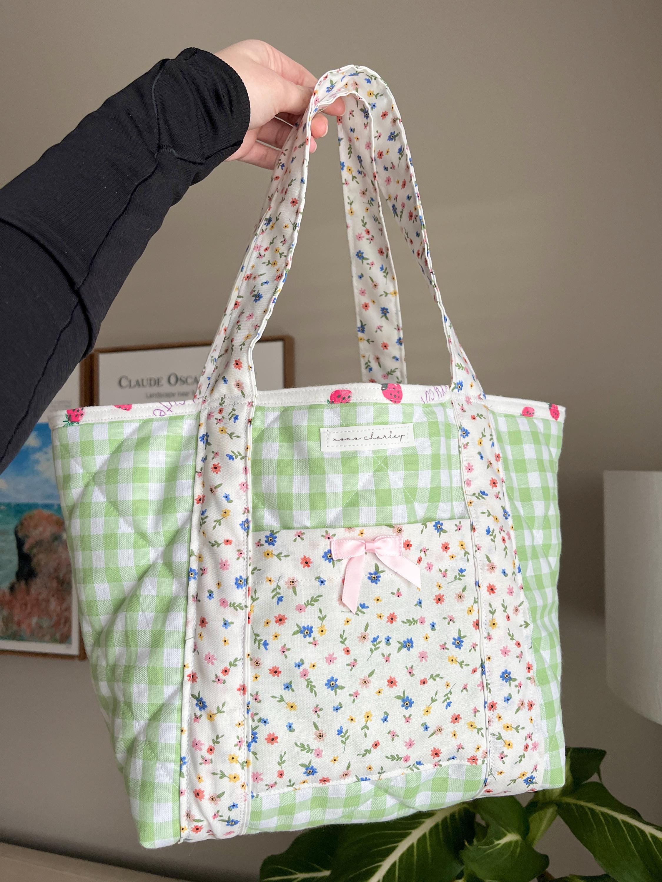 100% Custom Mini or Large Tote Bag, Custom, Personalized