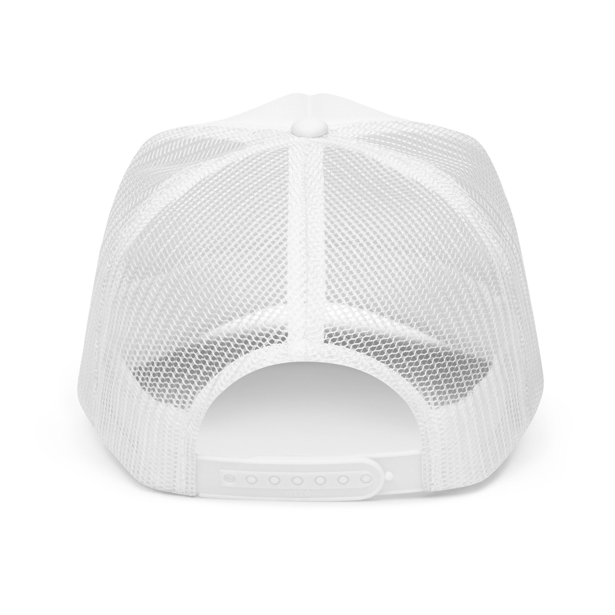 Discover White Cool It Cowboy Foam trucker hat