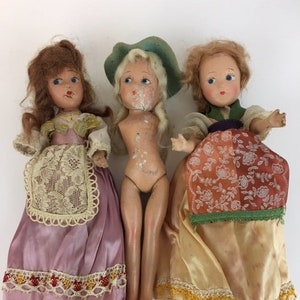 Antique Composition Dolls