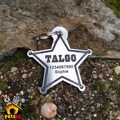 Sheriff Star Dog Tag, Dog Tag Engrave, Star Tag, Sheriff Tag, Star ID,Cat Tag, Engraved Tag Pet, ID Tag, Pet Tag Dog Cat Engrave Free product logo