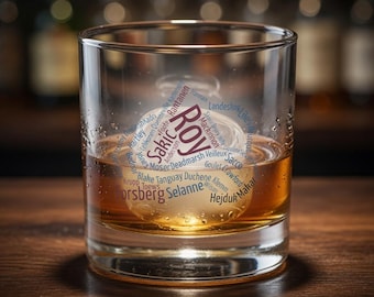 Colorado Avalanche Legends Rocks Glass | Whiskey Glass | Premium Hockey Barware