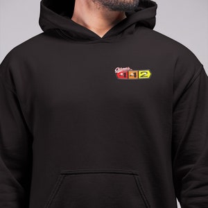 Oldsmobile 442 Star Embroidered Black Pullover Hoodie, Car Lover Gift