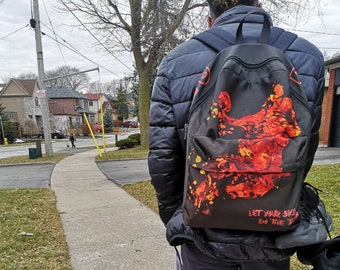 Basketball Backpack - Basketball Gifts, Kids Backpack, School Backpack for Basketball Lover "Glide" by Duntalk